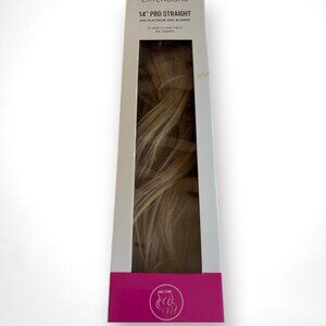 Donna Bella Hair Ash Blonde 14 Inch Clip In Hair Extensions